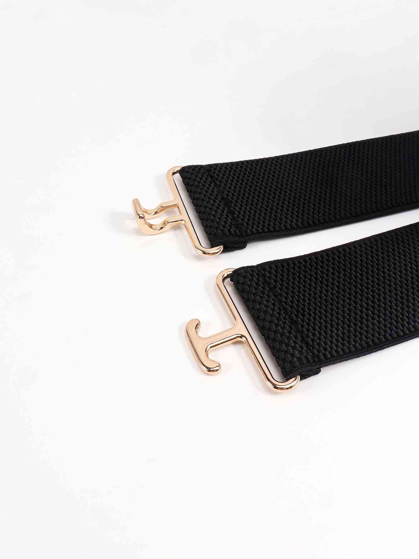 StylishFit Elastic Wide Belt – Adjustable Comfort and Chic Design See size chart under “more details” The Fashion Celestial