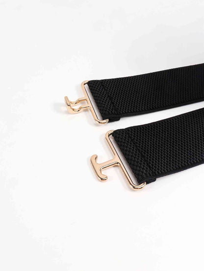 StylishFit Elastic Wide Belt – Adjustable Comfort and Chic Design See size chart under “more details” The Fashion Celestial