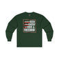 Beer Bacon Guns and Freedom Long Sleeve Tee The Devil's Pickle