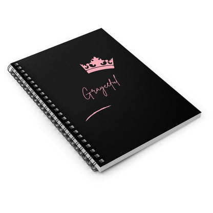 Spiral Notebook - Ruled Line Grayceful LLC