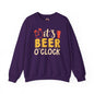 It's Beer O'clock Crewneck Sweatshirt The Devil's Pickle