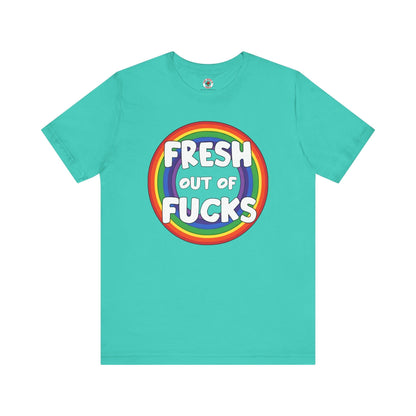 Fresh Out Of Fucks T-Shirt The Devil's Pickle