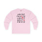 ABC I Love You Long Sleeve Tee The Devil's Pickle