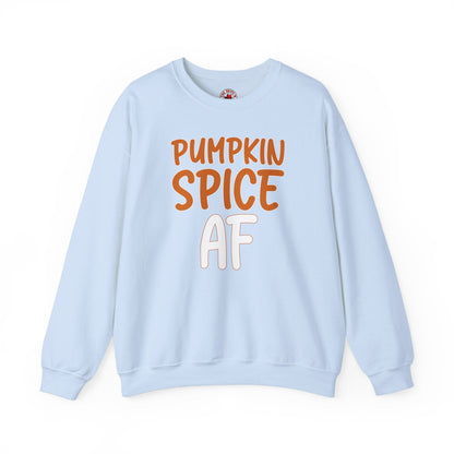 Pumpkin Spice AF Crewneck Sweatshirt The Devil's Pickle