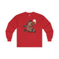 Beer Drinking Boar Long Sleeve Tee The Devil's Pickle