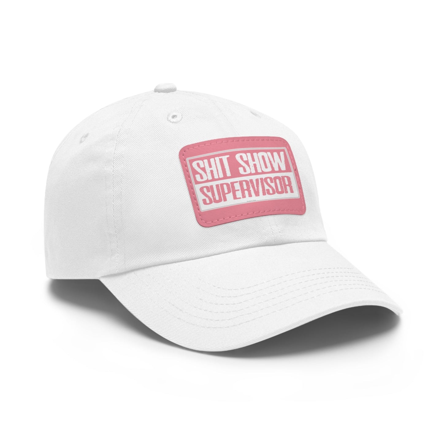Shit Show Supervisor Hat with Leather Patch The Devil's Pickle
