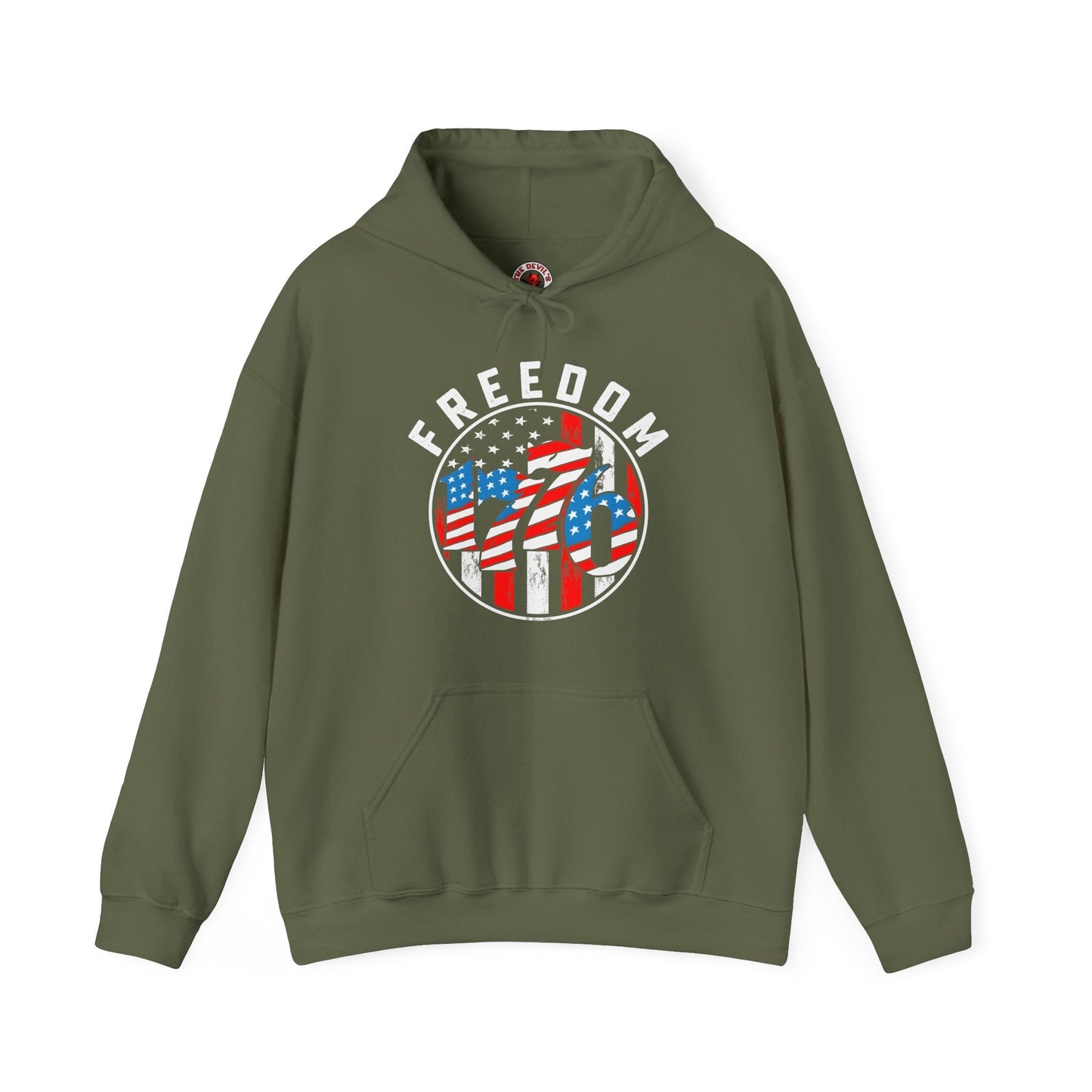 Freedom 1776 Hooded Sweatshirt The Devil's Pickle