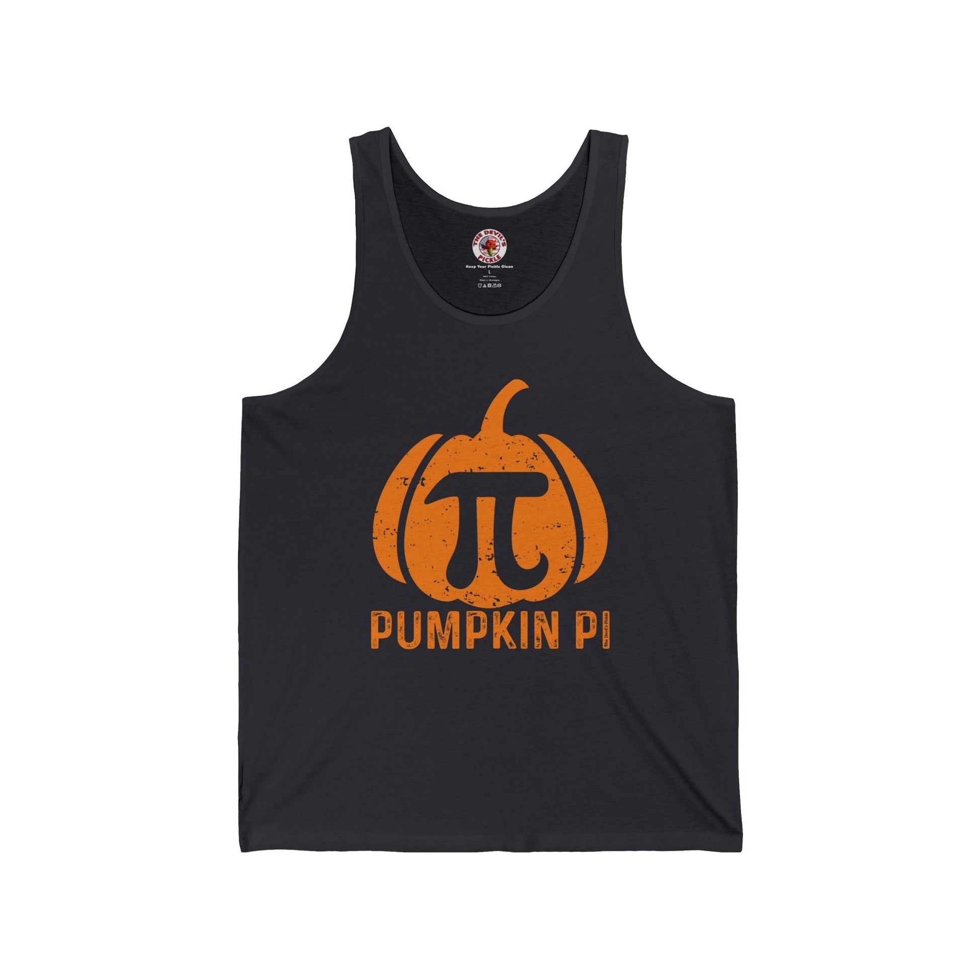 Pumpkin Pi Tank Top The Devil's Pickle