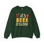 It's Beer O'clock Crewneck Sweatshirt The Devil's Pickle