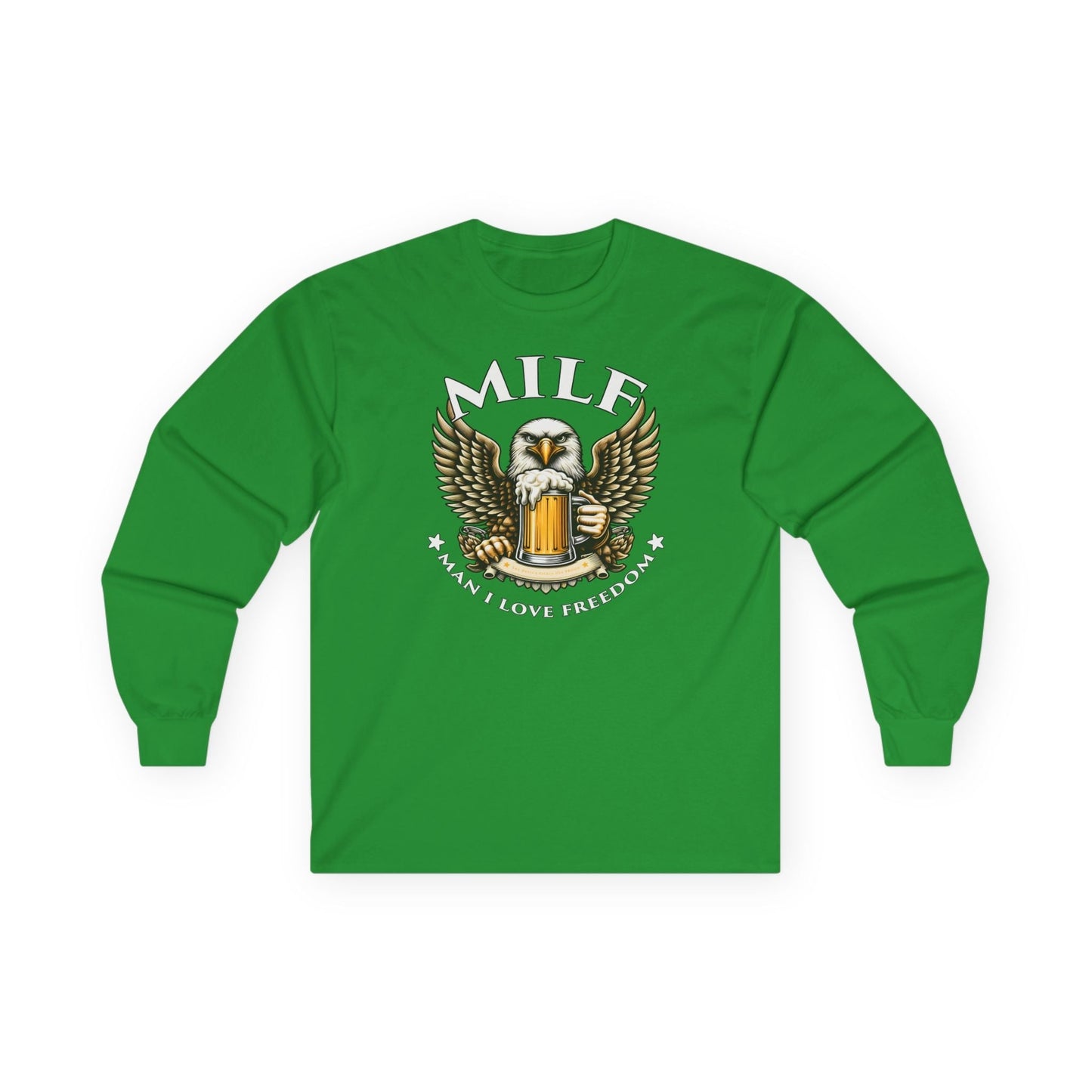 Man I Love Freedom Long Sleeve Tee The Devil's Pickle