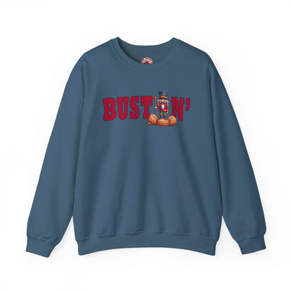 Bustin' Nuts Crewneck Sweatshirt The Devil's Pickle
