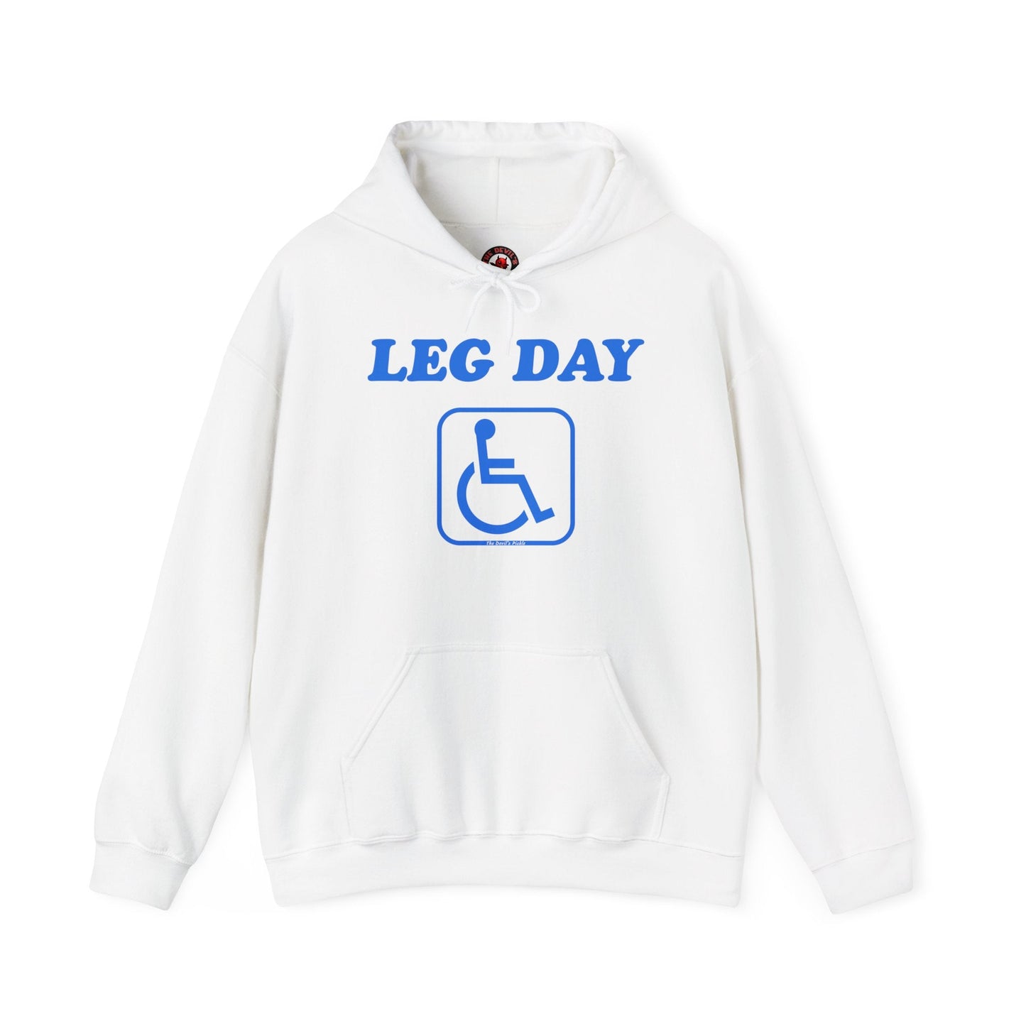 Leg Day Handicap Hooded Sweatshirt The Devil's Pickle
