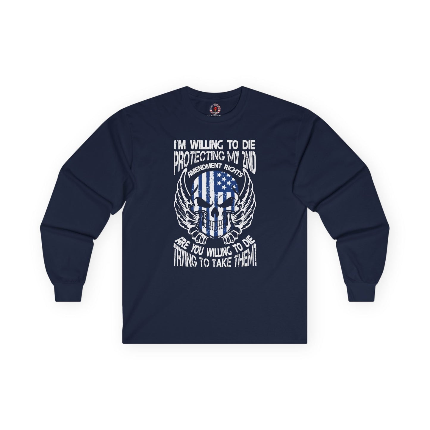 Protecting My 2nd Amendment Rights Long Sleeve Tee The Devil's Pickle