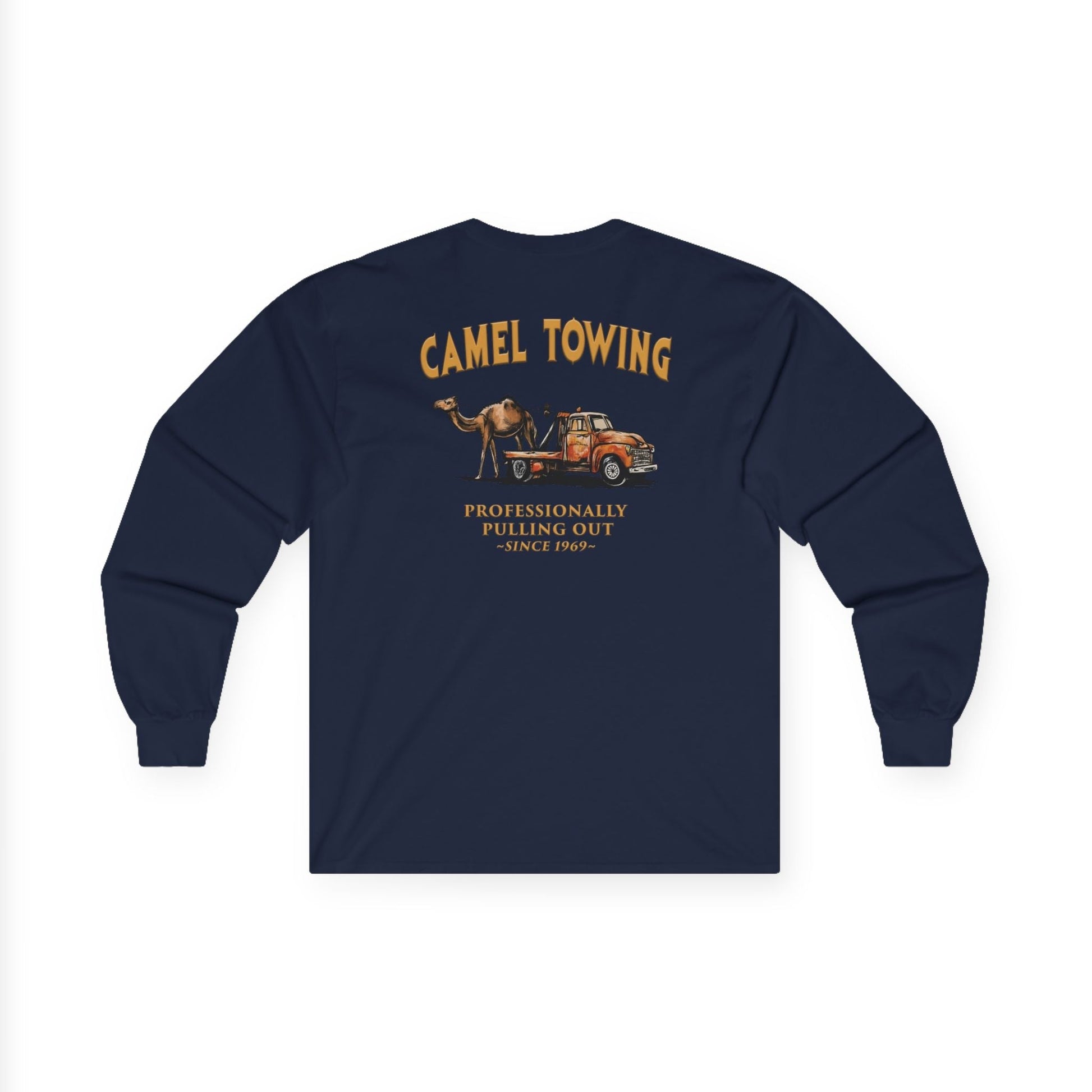 Camel Towing Back Long Sleeve Tee The Devil's Pickle