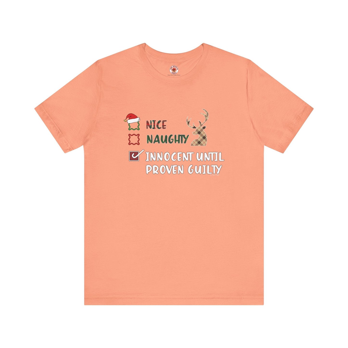 Innocent Until Proven Guilty T-Shirt The Devil's Pickle