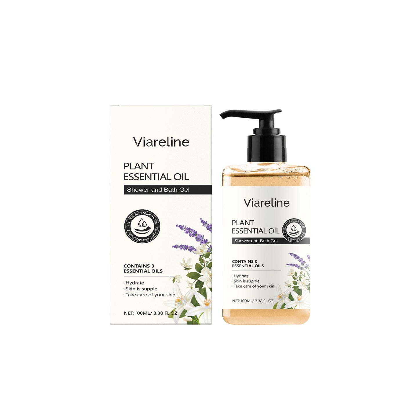Long-Lasting Fragrance Shower Gel With Charming Fragrance, Moisturizing Luster, Tender And Moisturizing Skin, Delicate And Smooth