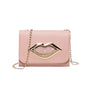 Lips Phone Bag with Chain Strap Crossbody Purse