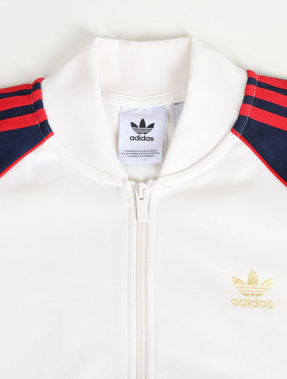 Adidas Adicolor Classic Track Jacket - Cloud White Denim Exchange