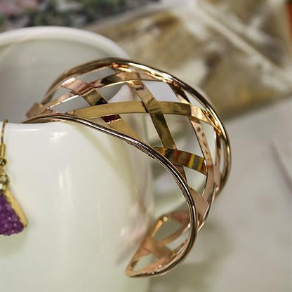 Cuffed  Bracelet Gold Shop Style & More | Fresh Looks, Everyday Deals & Free Shipping