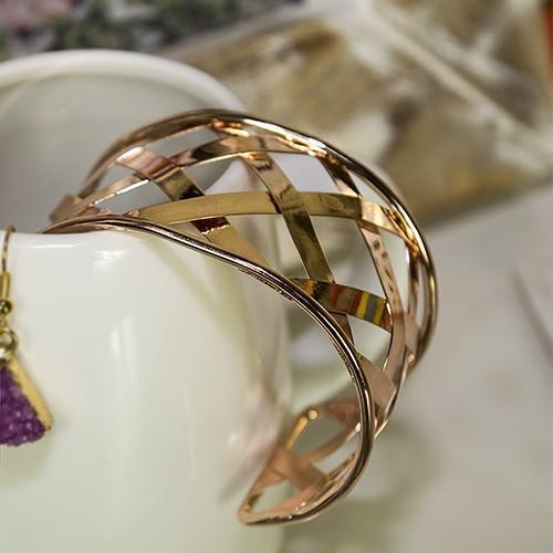 Cuffed  Bracelet Gold Shop Style & More | Fresh Looks, Everyday Deals & Free Shipping
