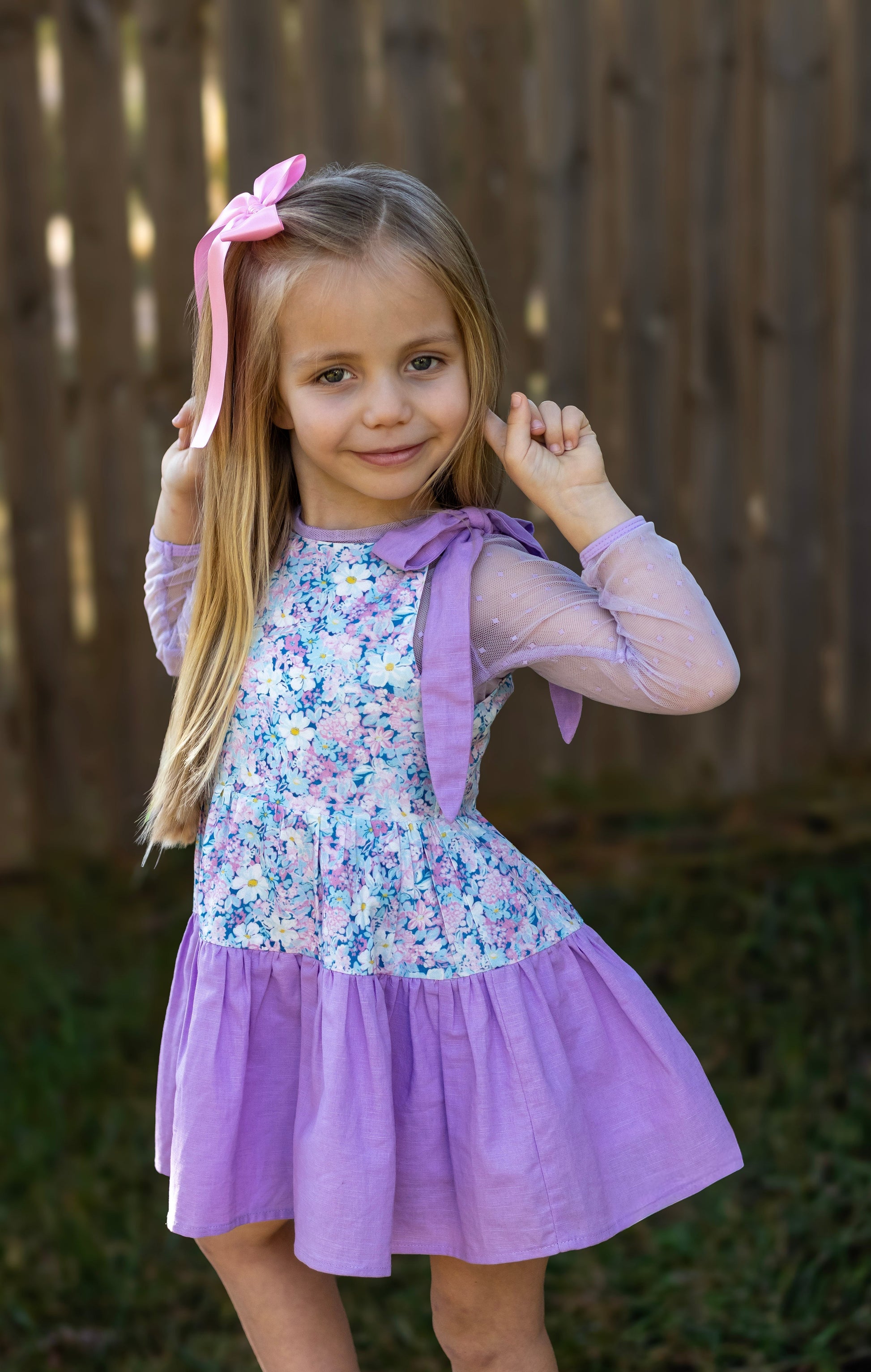 Lila Dress Set | Preppy Floral - Thankful Tuesday Special! Always In Bloom Clothing Co