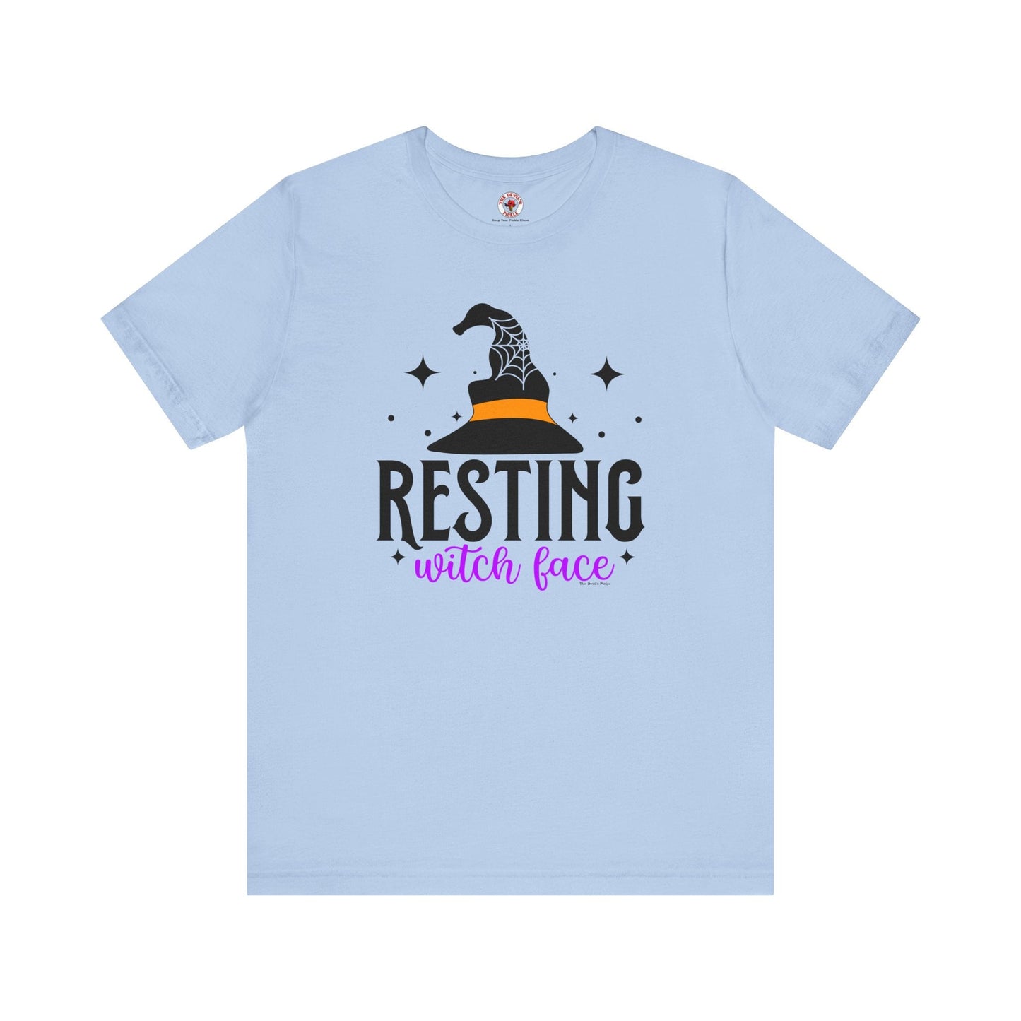 Resting Witch Face T-Shirt The Devil's Pickle