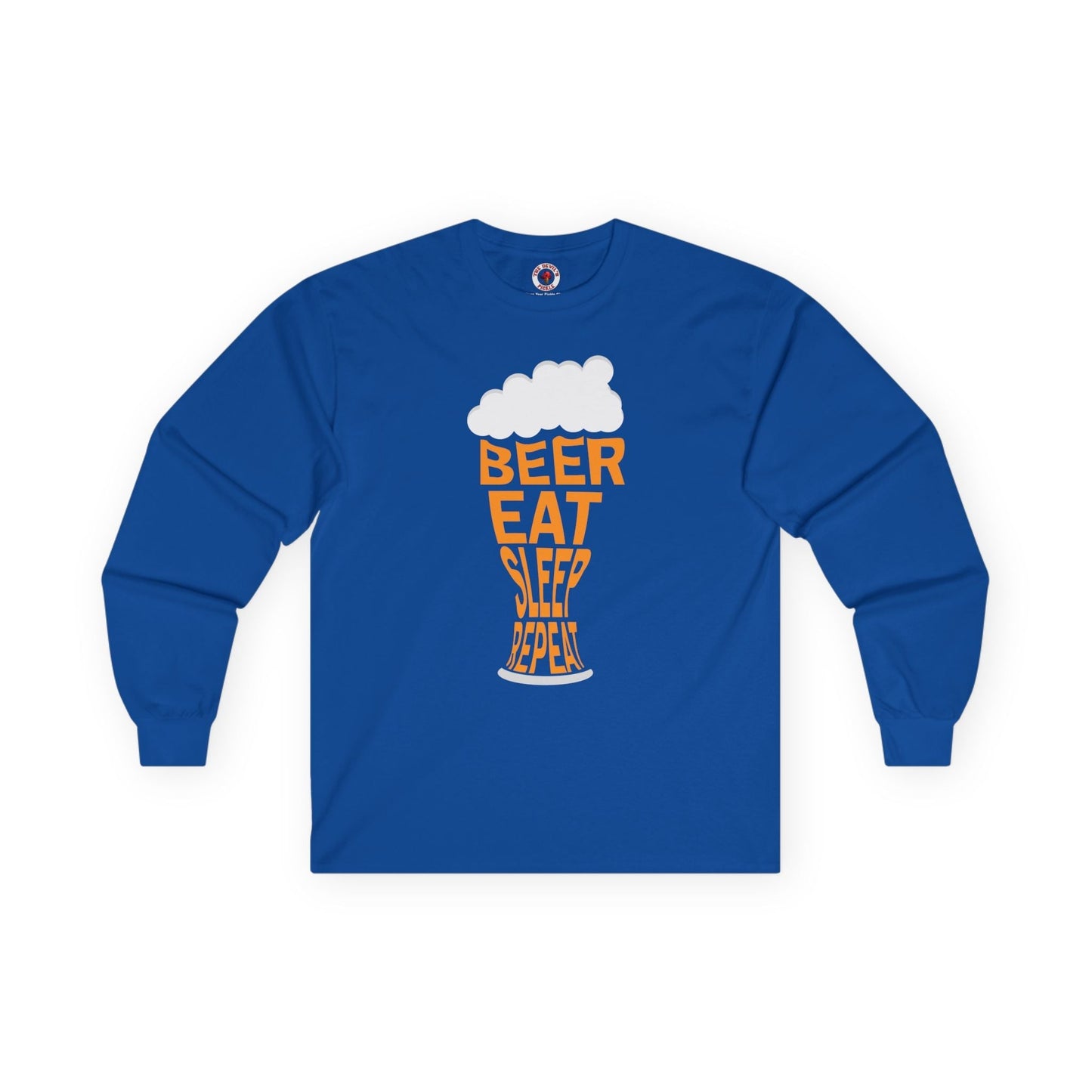 Beer Eat Sleep Repeat Long Sleeve Tee The Devil's Pickle