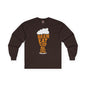 Beer Eat Sleep Repeat Long Sleeve Tee The Devil's Pickle