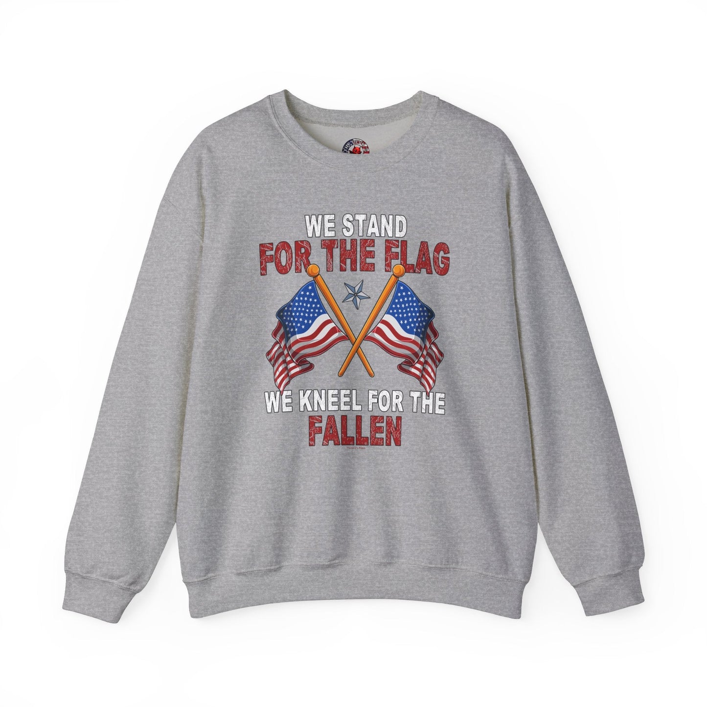 We Stand For The Flag Crewneck Sweatshirt The Devil's Pickle
