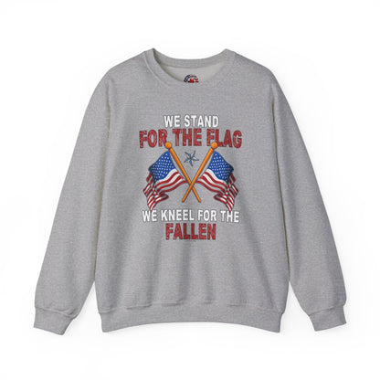 We Stand For The Flag Crewneck Sweatshirt The Devil's Pickle