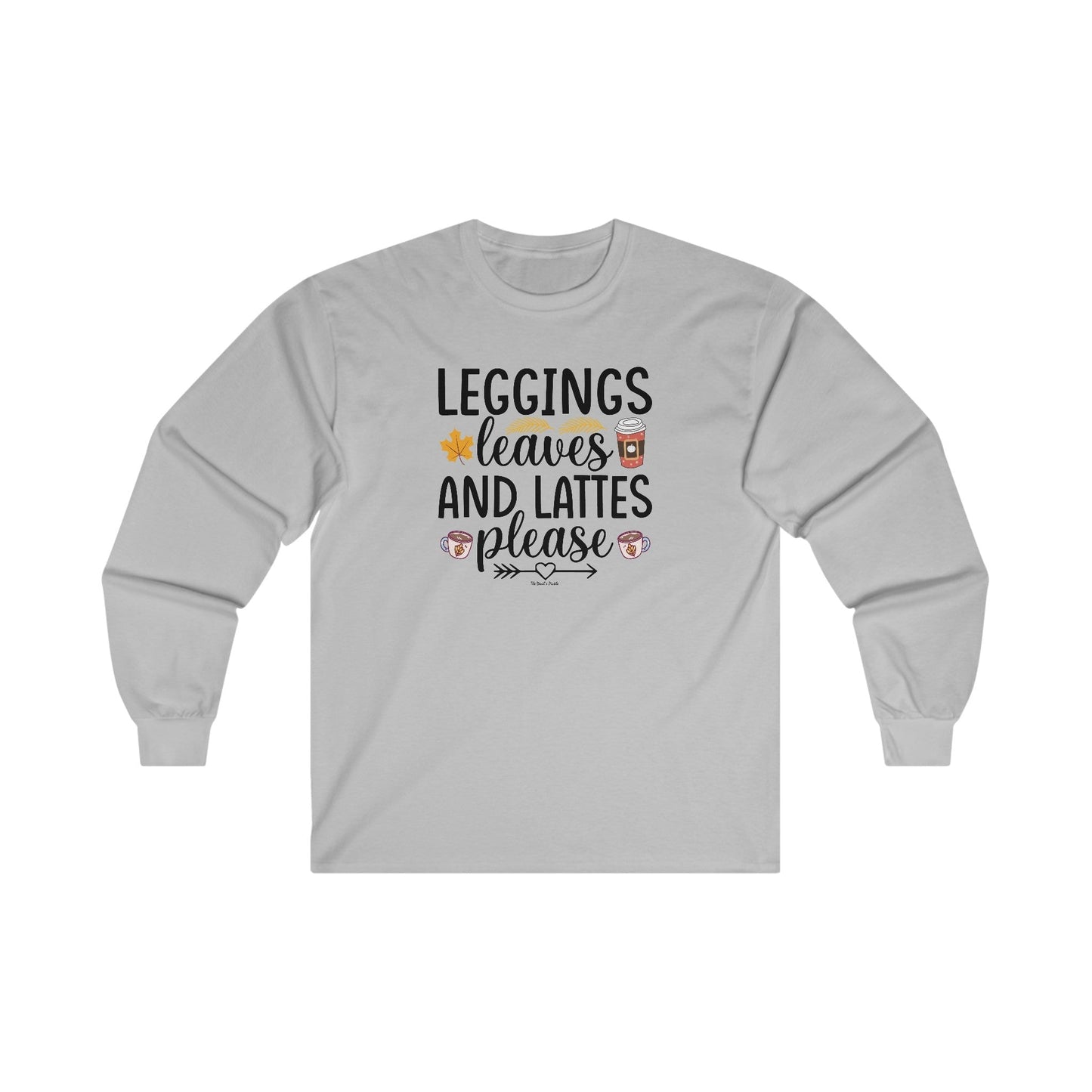 Leggings Leaves and Lattes Please Long Sleeve Tee The Devil's Pickle