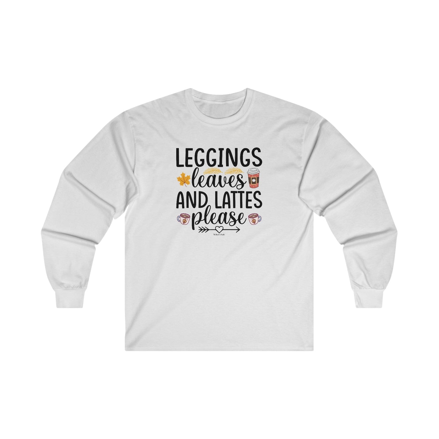 Leggings Leaves and Lattes Please Long Sleeve Tee The Devil's Pickle