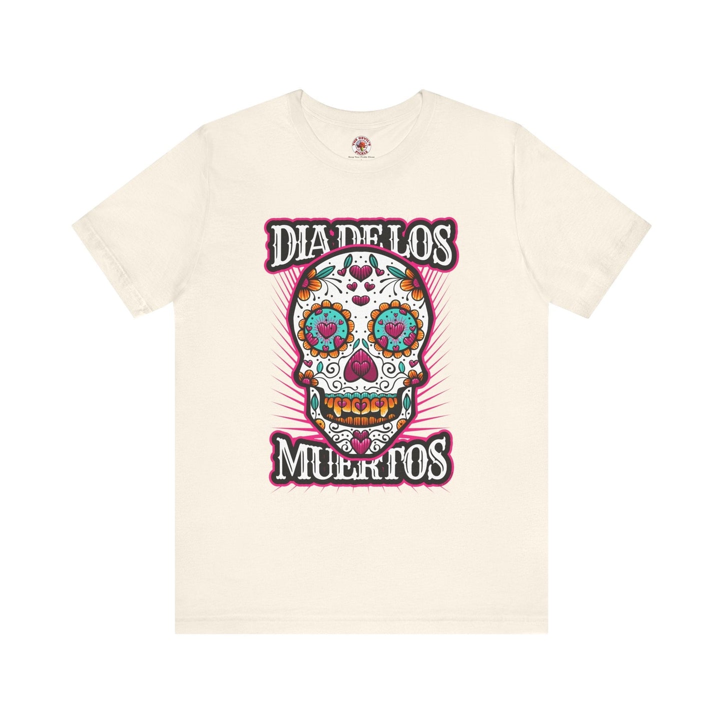 Dia De Los Muertos Skull T-Shirt The Devil's Pickle