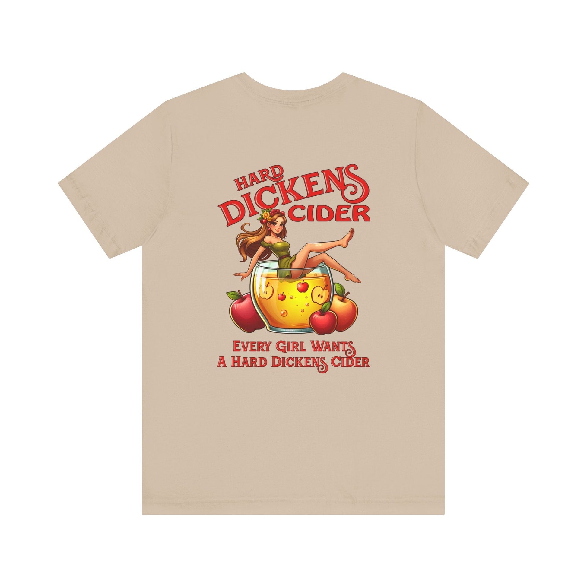 Hard Dickens Cider Front/Back T-Shirt The Devil's Pickle