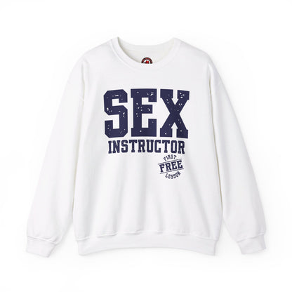 Sex Instructor Crewneck Sweatshirt The Devil's Pickle