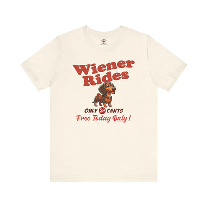 Free Wiener Rides T-Shirt The Devil's Pickle