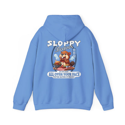 Sloppy Beaver BBQ Back Hooded Sweatshirt The Devil's Pickle