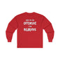 What You Find Offensive I Find Hilarious Long Sleeve Tee The Devil's Pickle