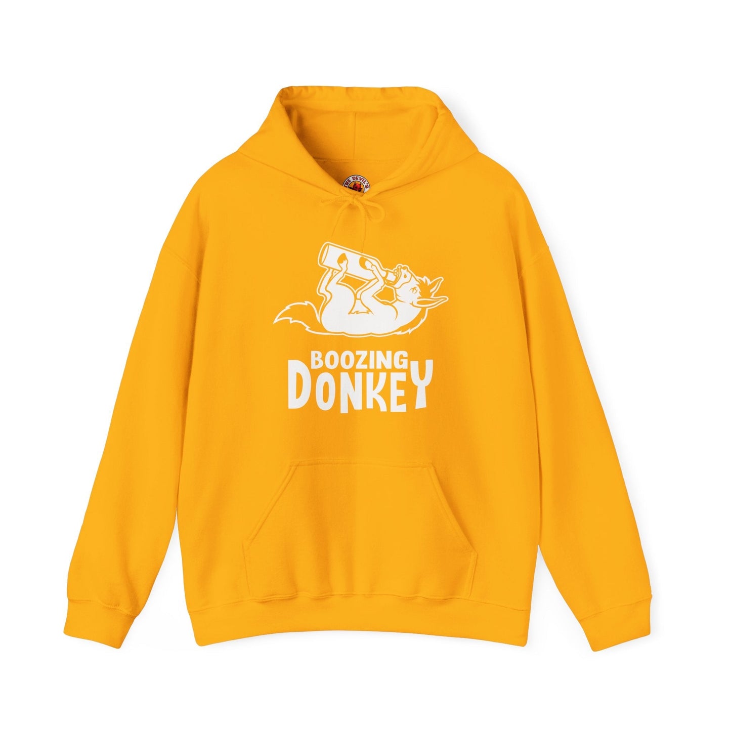 Boozing Donkey Hooded Sweatshirt The Devil's Pickle