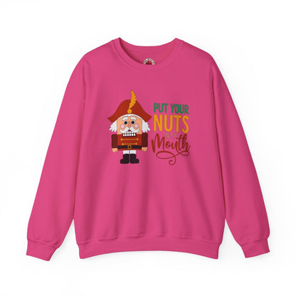 Put Your Nuts In My Mouth Crewneck Sweatshirt The Devil's Pickle