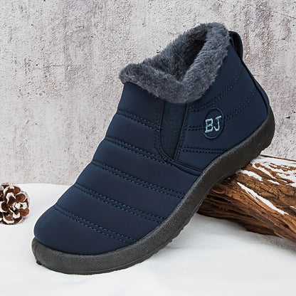 Women Winter Boots Slip On Winter Shoes For Women Ankle Boots Female Snow Boots NovaCart