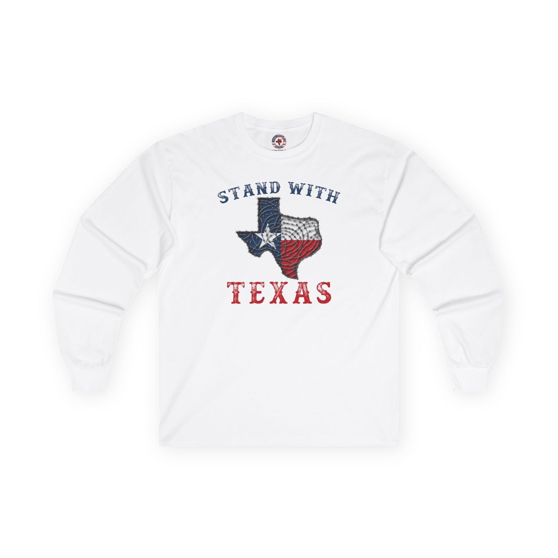 Stand With Texas Long Sleeve Tee The Devil's Pickle