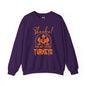 Thankful For My Little Turkeys Crewneck Sweatshirt The Devil's Pickle