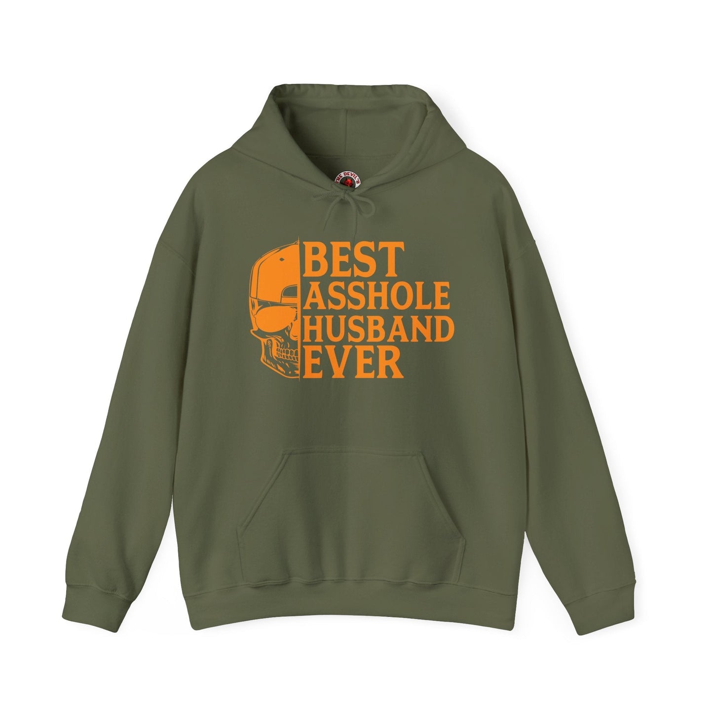 Best Asshole Husband Ever Hooded Sweatshirt The Devil's Pickle