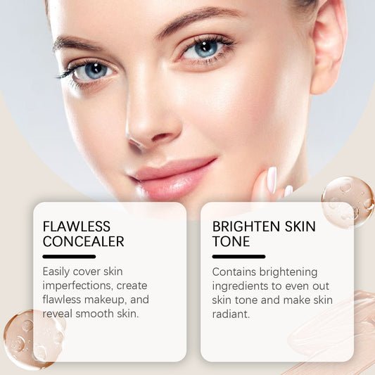Moisturizing Concealer Cream To Cover Blemishes Lazy Refresh Moisturizing Hydrating Nude Brightening Foundation V.I.P Digital Presence