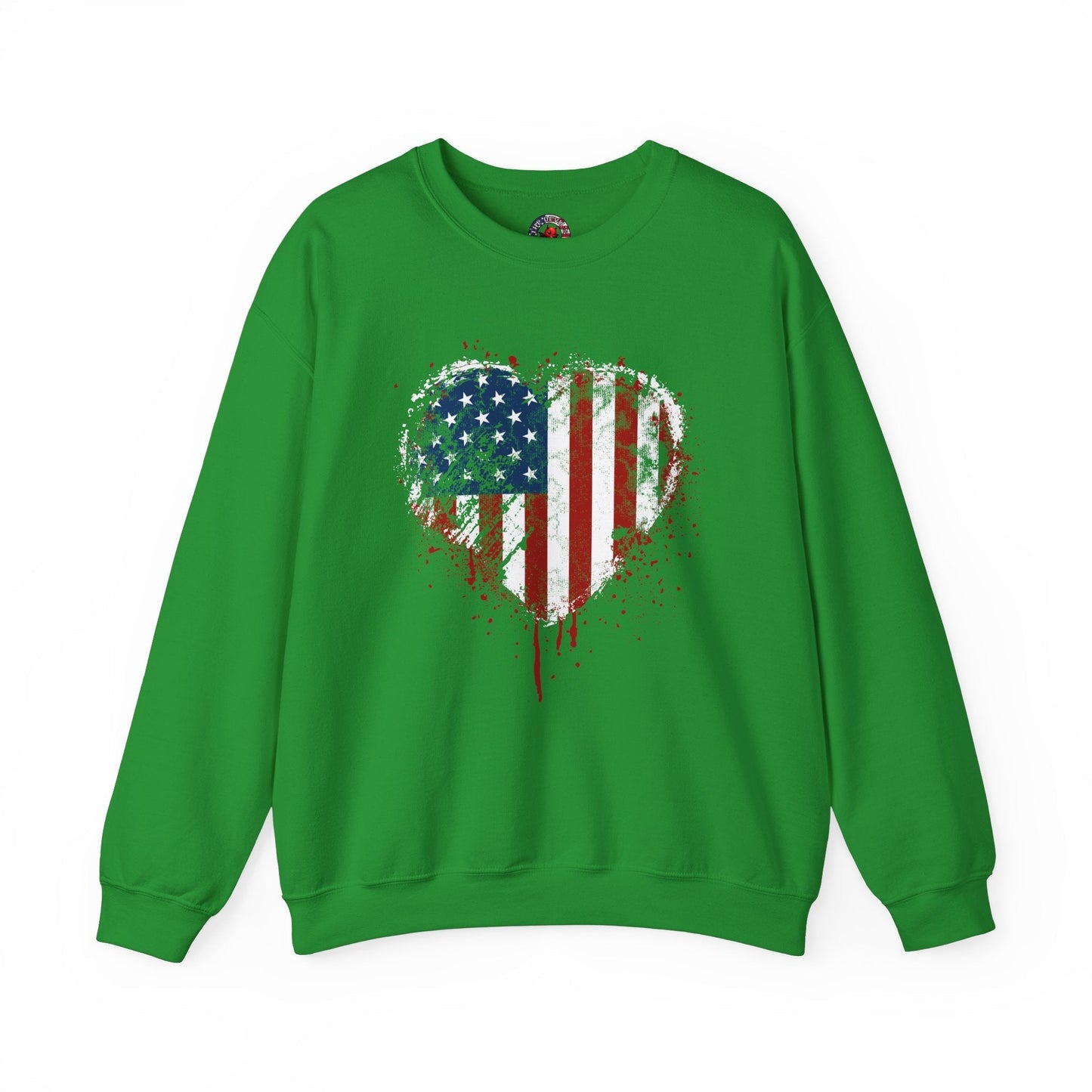 American Heart Crewneck Sweatshirt The Devil's Pickle