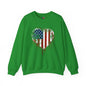 American Heart Crewneck Sweatshirt The Devil's Pickle