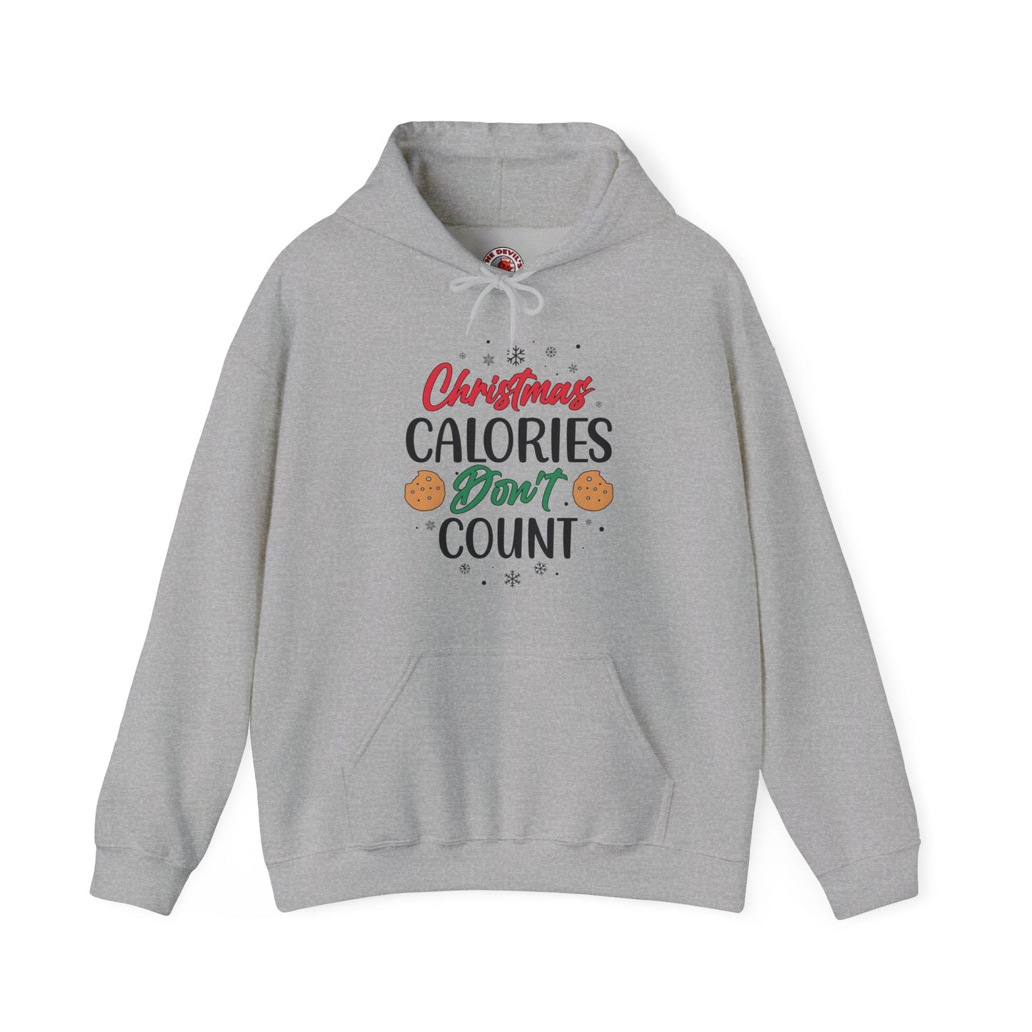 Christmas Calories Don't Count Hooded Sweatshirt The Devil's Pickle