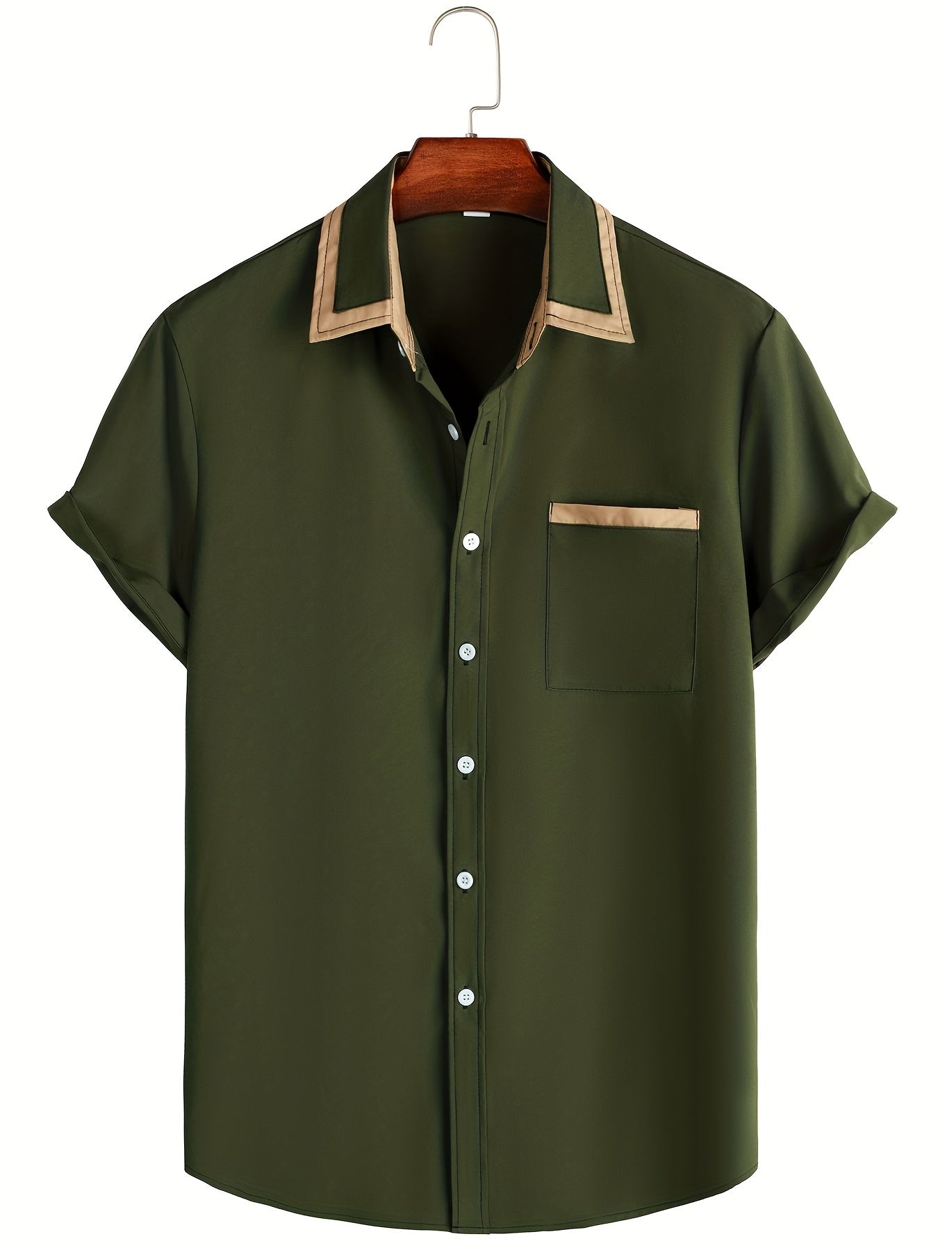 New Lightweight Casual Short-Sleeve Shirt for Men for Spring And Summer. NovaCart