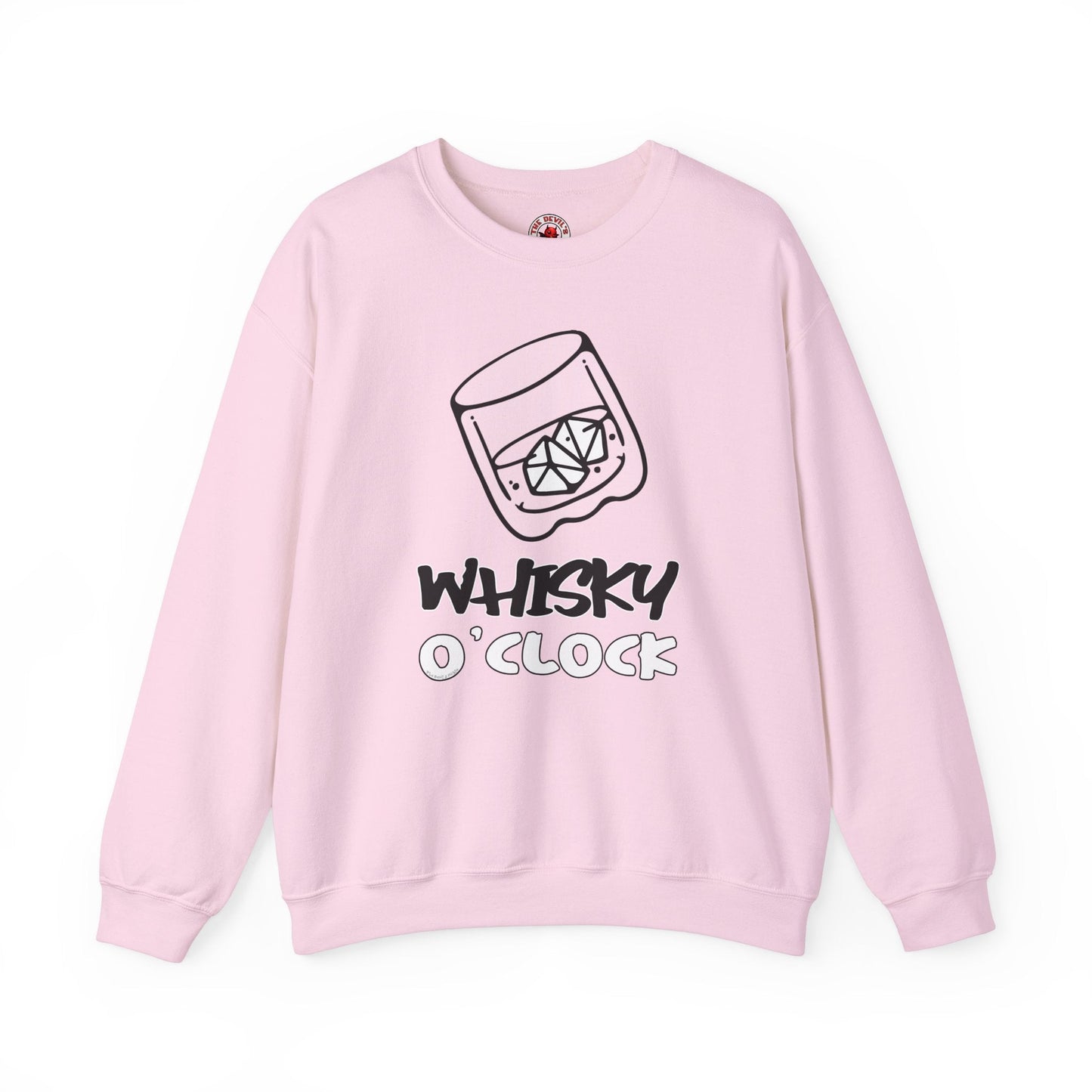 Whiskey O'clock Crewneck Sweatshirt The Devil's Pickle